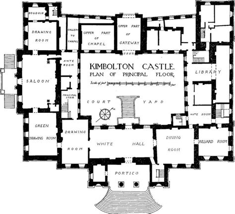 Kimbolton Plan British History Online Castle Floor Plan Castle