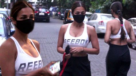 Gorgeous Malaika Arora In Sporty Outfit Spotted At Bandra Youtube