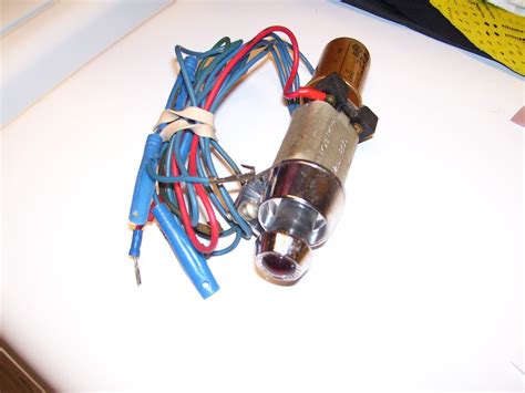 Original Vintage Roberk Way Flasher Hazard Warning Switch Light