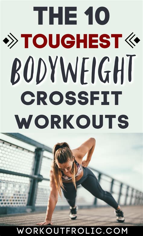 list of 20 bodyweight crossfit workouts you can do anywhere zero equipment needed artofit