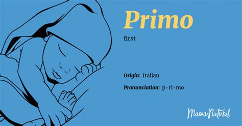 Primo Name Meaning Origin Popularity Boy Names Like Primo Mama Natural