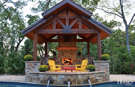 Warming The Soul Kansas City Homes And Style Outdoor Wood Burning
