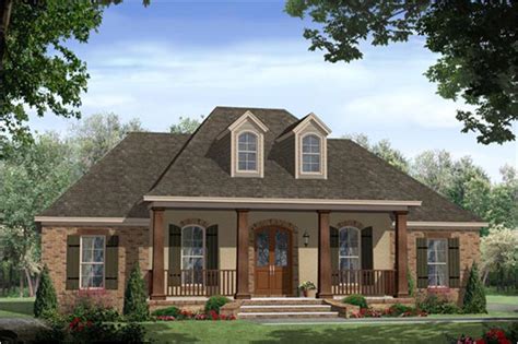 Acadian French Country Home Plan 4 Bedroom House Plan 141 1148