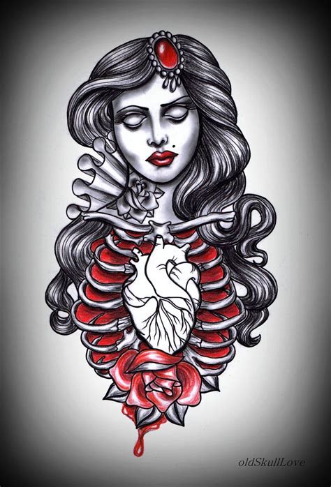 Zombie Girl Tattoo Designs Tatto Pictures