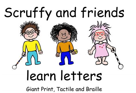 Scruffy the Uffy Braille Book Series – Paths to Literacy