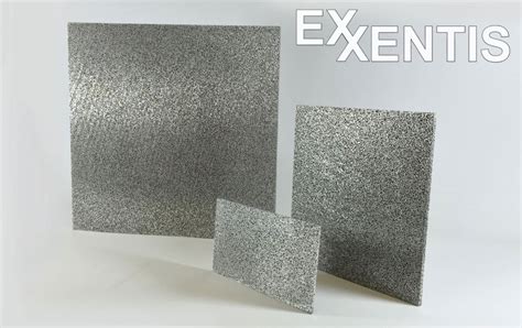 Porous Plates And Blocks Exxentis Porous Aluminium