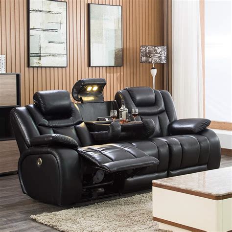 Reclining Sofa Home Theater Seating Power Sofa Theater Recliner