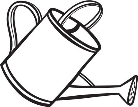 Cartoon Of A White Watering Can Illustrations Royalty Free Vector Graphics And Clip Art Istock