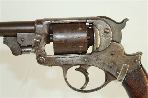 Civil War Starr Da 1858 Army Revolver Antique Firearm 002