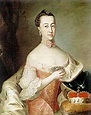The Princess Friederike Caroline of Saxe-Coburg-Saalfeld (1735-1791 ...