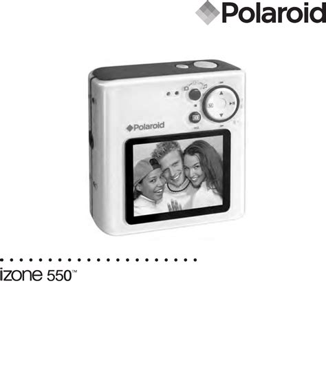 Handleiding Polaroid Izone 550 Pagina 1 Van 95 Engels