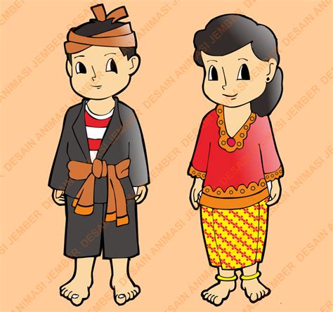 Berikut kami sajikan 22+ gambar kartun orang. Ide Top 48+ Pakaian Adat Sunda Animasi