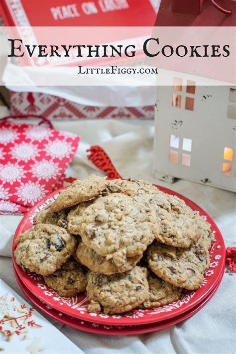 Easy Everything Cookies Recipe Cookie Exchange Little Figgy Food