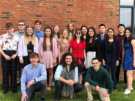 Snapshot Zionsville Community High School Honors Top 20 Students