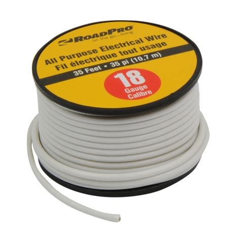 Roadpro 18 Gauge 35 All Purpose Electrical Wire Spool