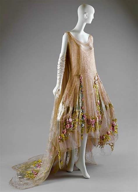 Court Presentation Gown 1928 Boué Soeurs French The Costume