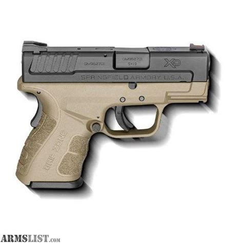 Armslist For Sale Springfield Armory Xd Mod2 Sub Compact 9mm Fde