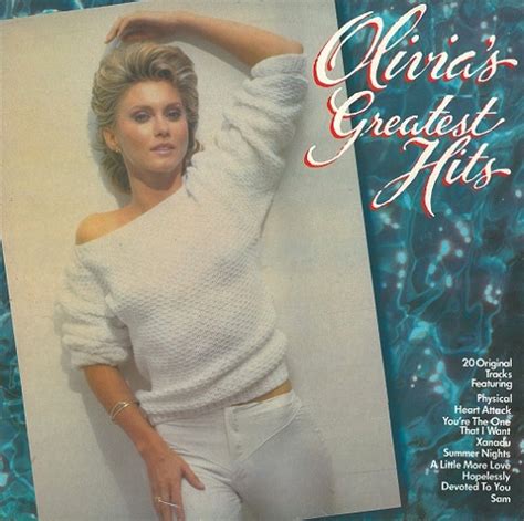 Olivia Newton John Greatest Hits Vinyl Record Lp Emi Emtv 36