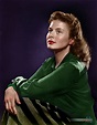 Ingrid Bergman, 1946, colorized by Alex Lim from a photo by Yousuf ...