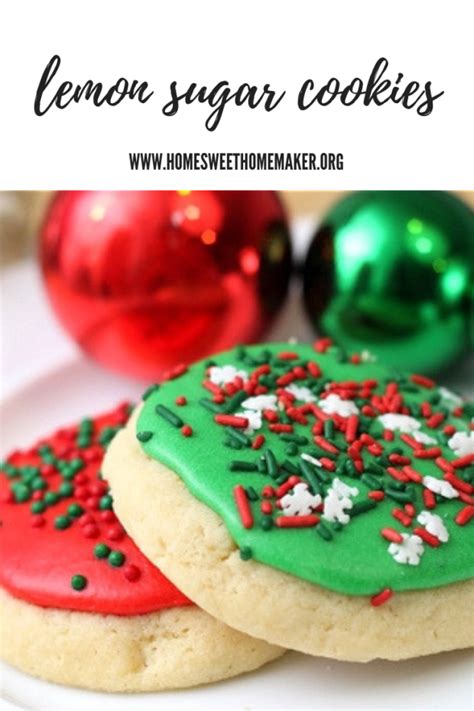 Lemon snowflake cookies are a lemon crinkle cookie that are only made with 4 ingredients. Lemon Christmas Sugar Cookies | Super cookies, Lemon sugar cookies, Sugar cookies recipe