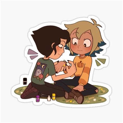 Vee And Masha Sticker Sticker For Sale By Acartoondork Redbubble