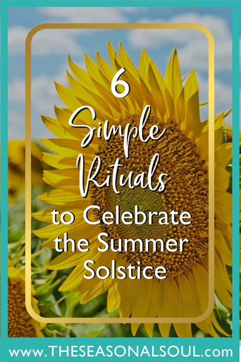 5 Simple Ways To Celebrate The Summer Solstice Summer Solstice Summer Solstice Party Summer