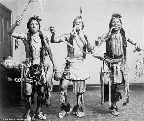 Footage Of Native Americans Performing Traditional Dances