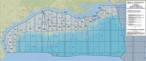 Location Oil Rigs In Gulf Of Mexico Map