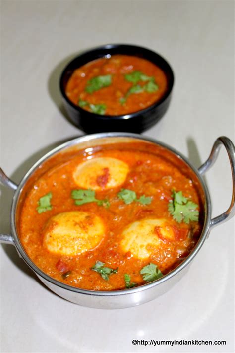 Egg Kurma Recipe Muttai Kurma Yummy Indian Kitchen