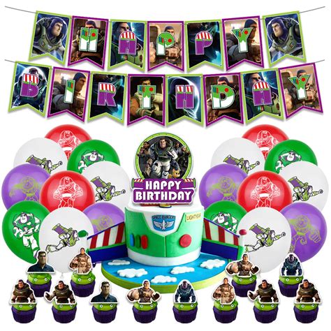 Buy Toy Story Birthday Party Supplies Buzz Lightyear Party Decorations