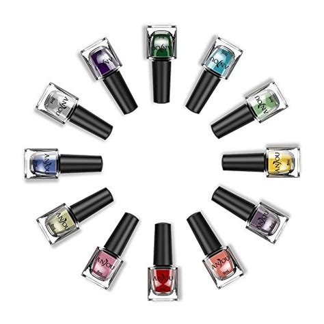 Anjou Peel Off 12 Colors Nail Polish Set Eco Friendly Non Toxic Finger