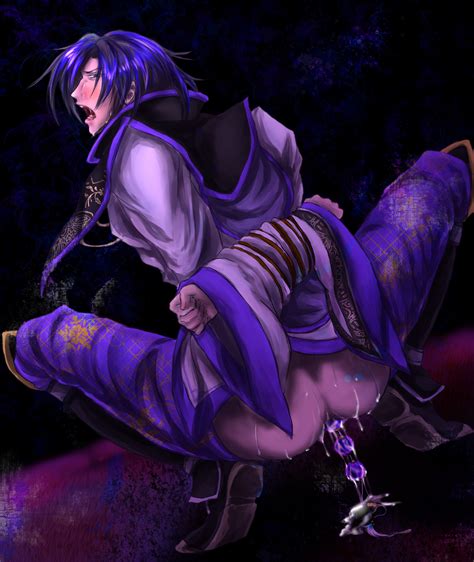 Rule 34 Anal Insertion Arms Behind Back Bondage Cao Pi Dynasty Warriors Human Male Male Only