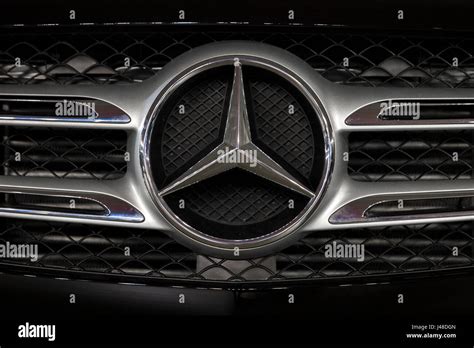Detail Of The Mercedes Car Company Became Known As Daimler Benz AG