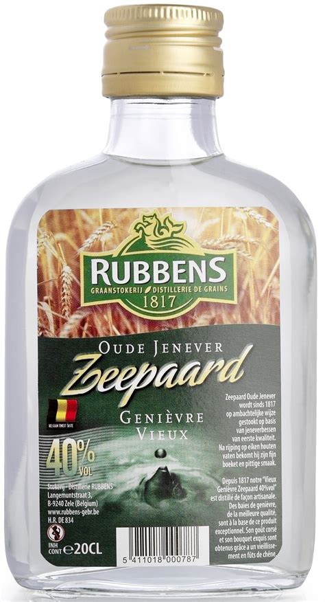 15 Zeepaard Oude Jenever 40 20cl Stokerij Rubbens