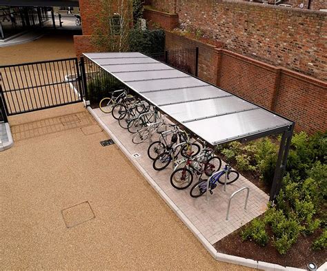 Coventry Cantilever Cycle Shelter For 1012 Bikes Broxap Esi