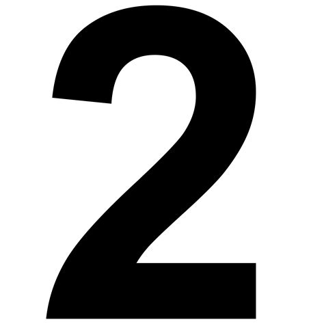 2 Number Png Images Transparent Free Download Pngmart