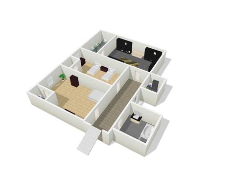 Creating houses on keyplan 3d. 3D - 'Hostage' second floor layout | Floor layout ...