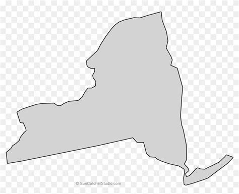 New York State Outline Png Silhouette Transparent Png 2086x1640
