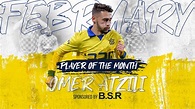 FOR SECOND STRAIGHT MONTH, OMER ATZILI CHOSEN AS BSR PLAYER OF THE ...