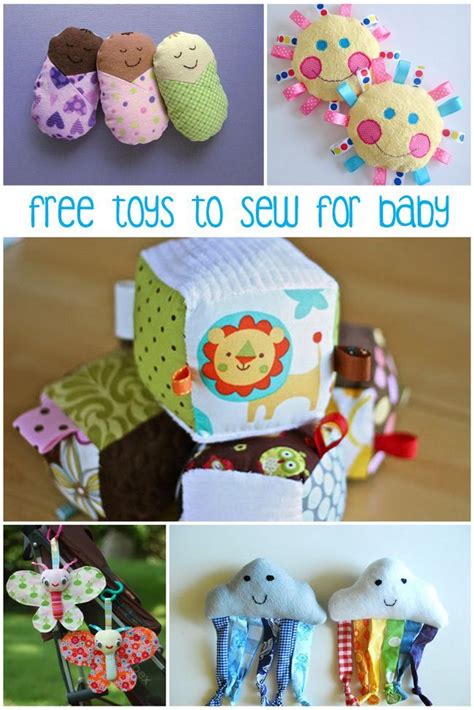 8 Free Baby Toys To Sew Baby Toys Diy Free Baby Toys Baby Sewing