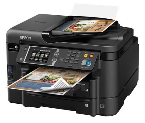 The Epson Workforce Wf 3640 Powered By Precisioncore Offers Enhanced