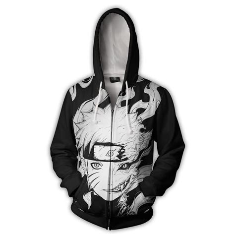 Naruto Kuruma 3d Print Hoodie