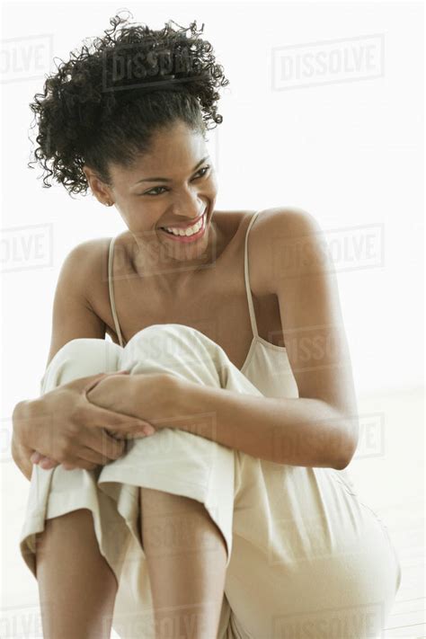 Smiling African American Woman Stock Photo Dissolve