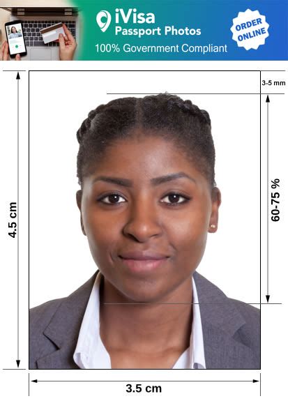 jamaica passport visa photo requirements and size