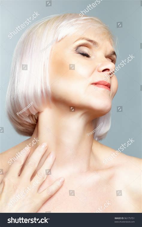 Artistic Shot Nude Mature Woman Looking Stock Photo 96175751 Shutterstock