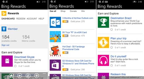 Bing Rewards App Lands On Windows Phone 8 Windows Central