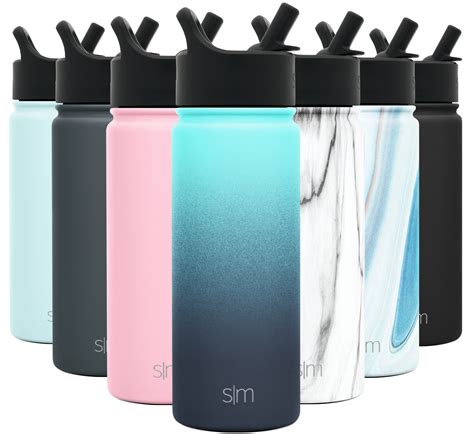 Simple Modern 18 Oz Summit Water Bottle With Straw Lid Ts For
