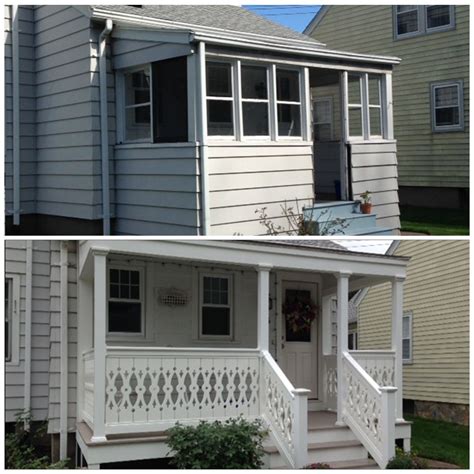 20 Front Porch Makeover Before And After