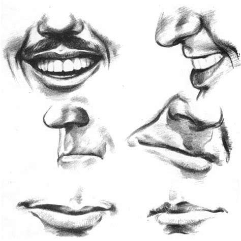 How To Draw A Mouth Boy Above The Eyes Draw The Brows And Then Draw