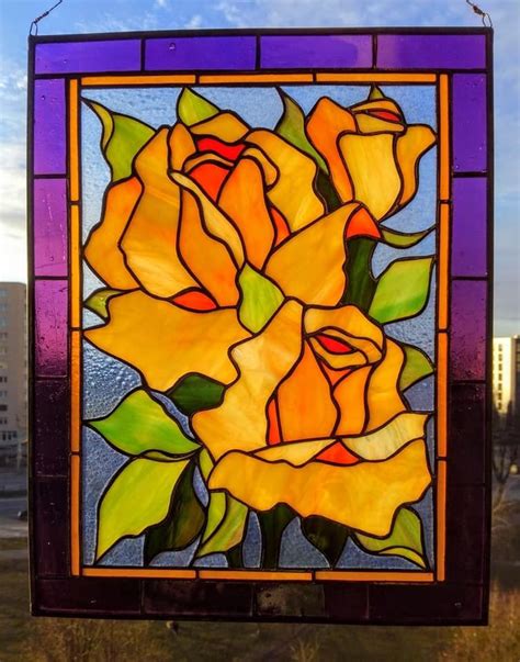 Pin By Anita Jones On Stained Glass Stained Glass Flowers Glass Painting Designs Glass